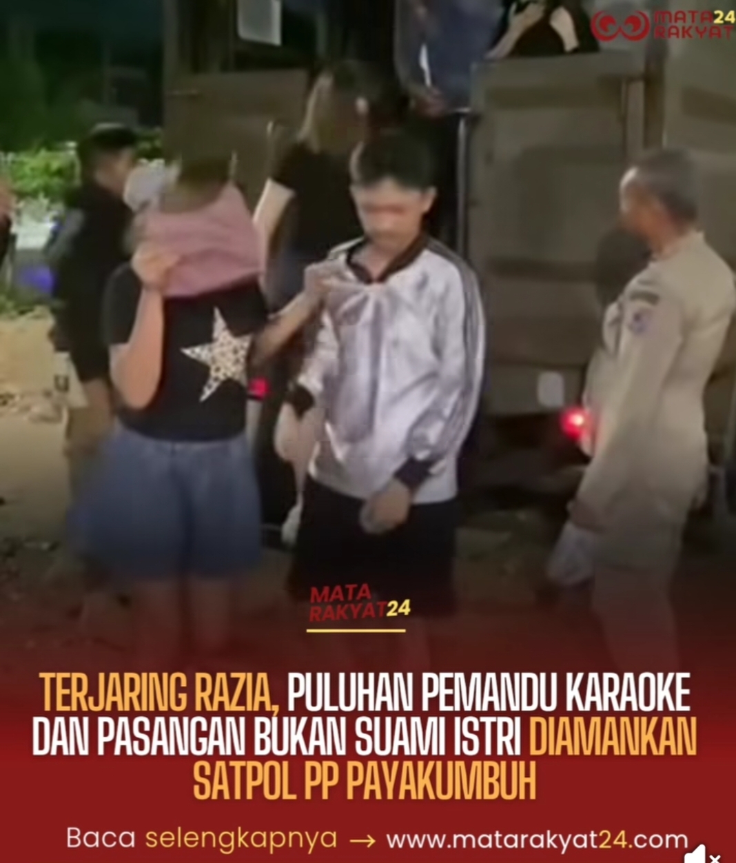 Satpol PP Payakumbuh Melakukan Operasi Penyakit Masyarakat